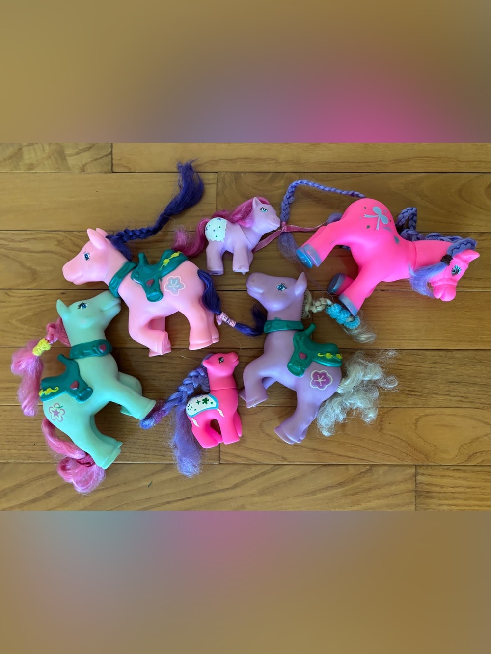 Vintage My Little Pony G2 "Dance n Prance" figures